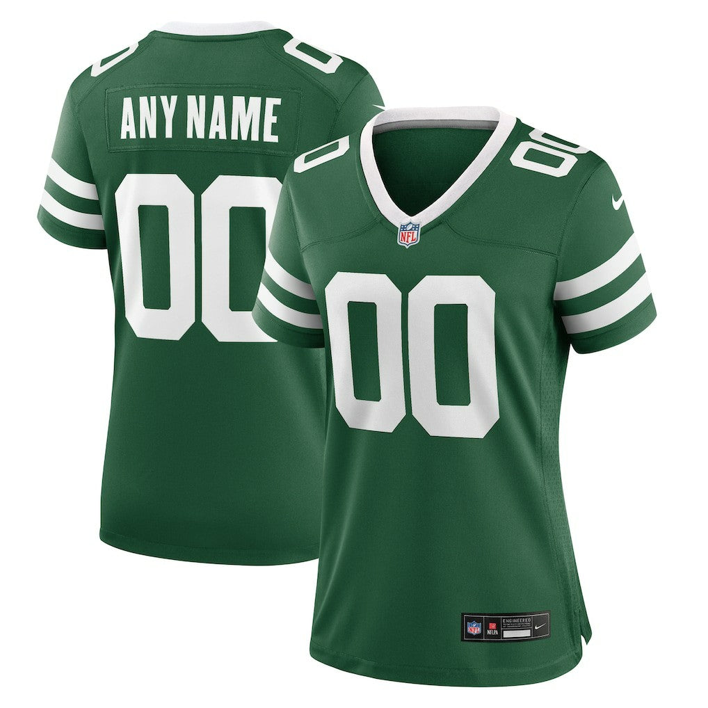 New York Jets Women's Custom Game Jersey - Legacy Green - Nike