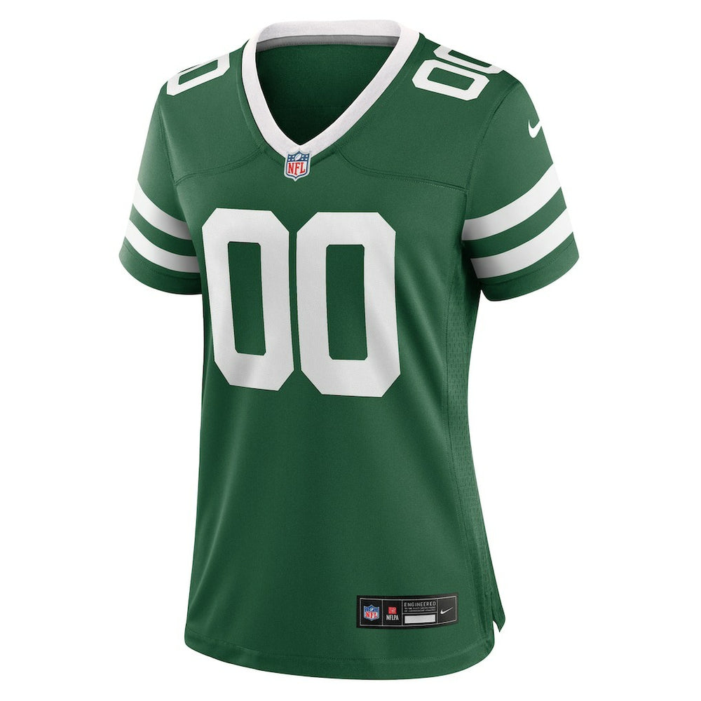 New York Jets Women's Custom Game Jersey - Legacy Green - Nike