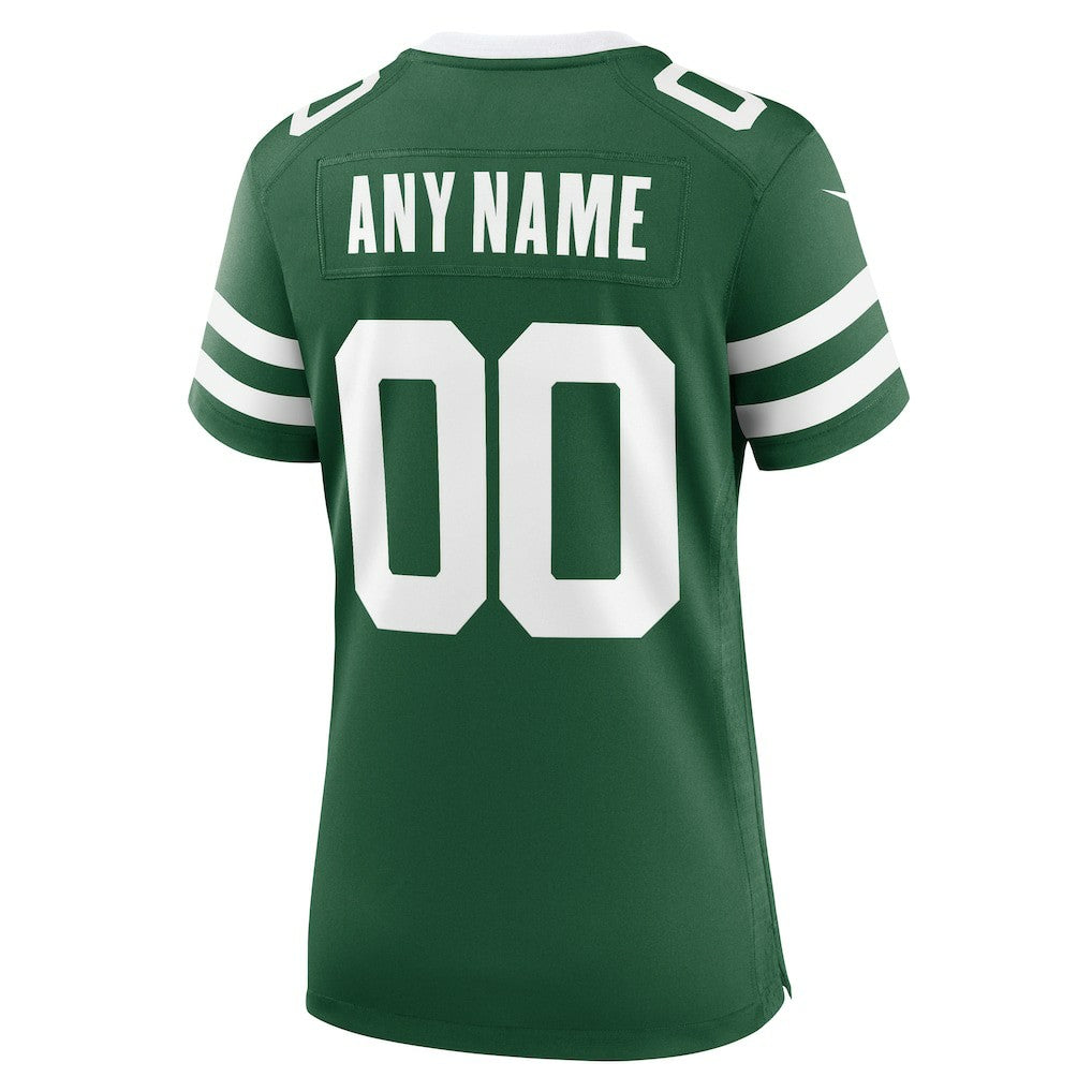 New York Jets Women's Custom Game Jersey - Legacy Green - Nike