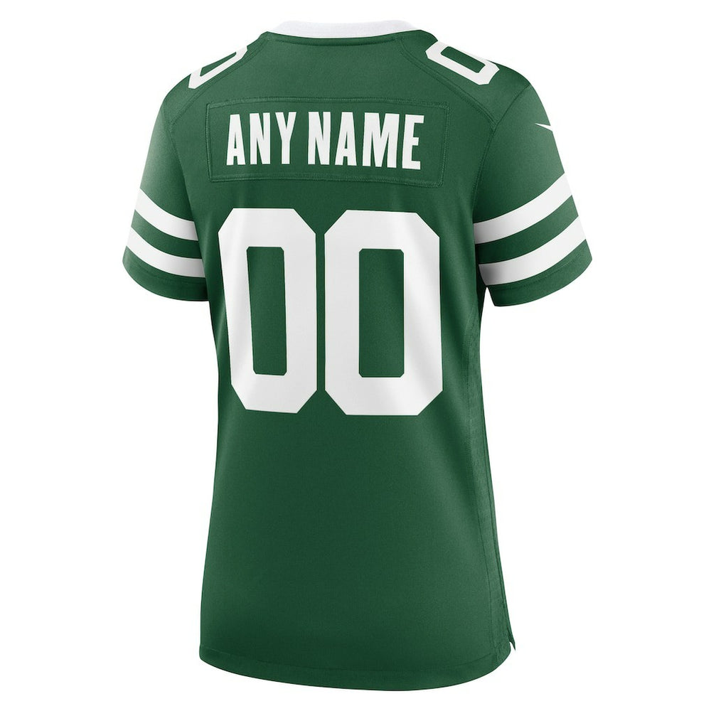 New York Jets Women's Custom Game Jersey - Legacy Green - Nike