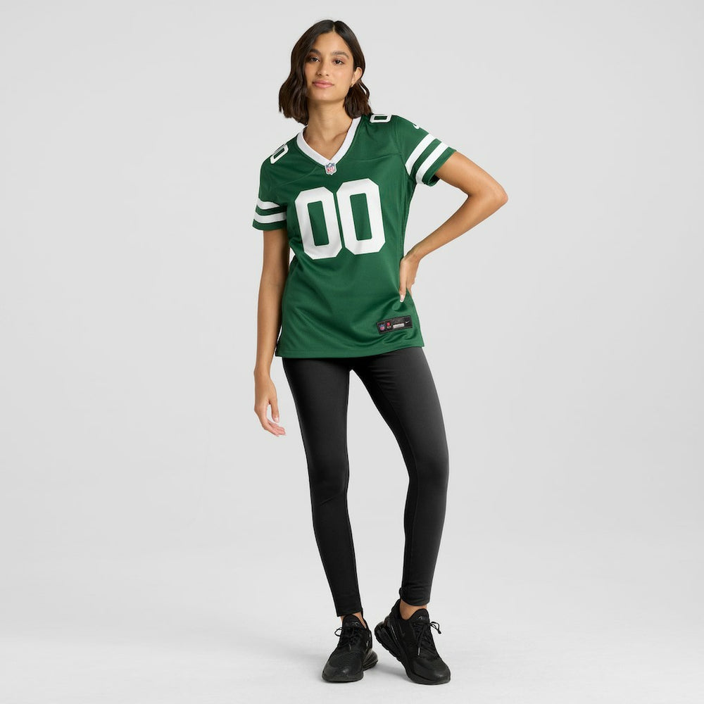New York Jets Women's Custom Game Jersey - Legacy Green - Nike
