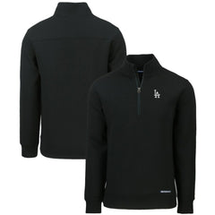 Los Angeles Dodgers Cutter & Buck Roam Eco Recycled Quarter-Zip Pullover for sale