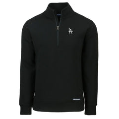 Los Angeles Dodgers Cutter & Buck Roam Eco Recycled Quarter-Zip Pullover for sale
