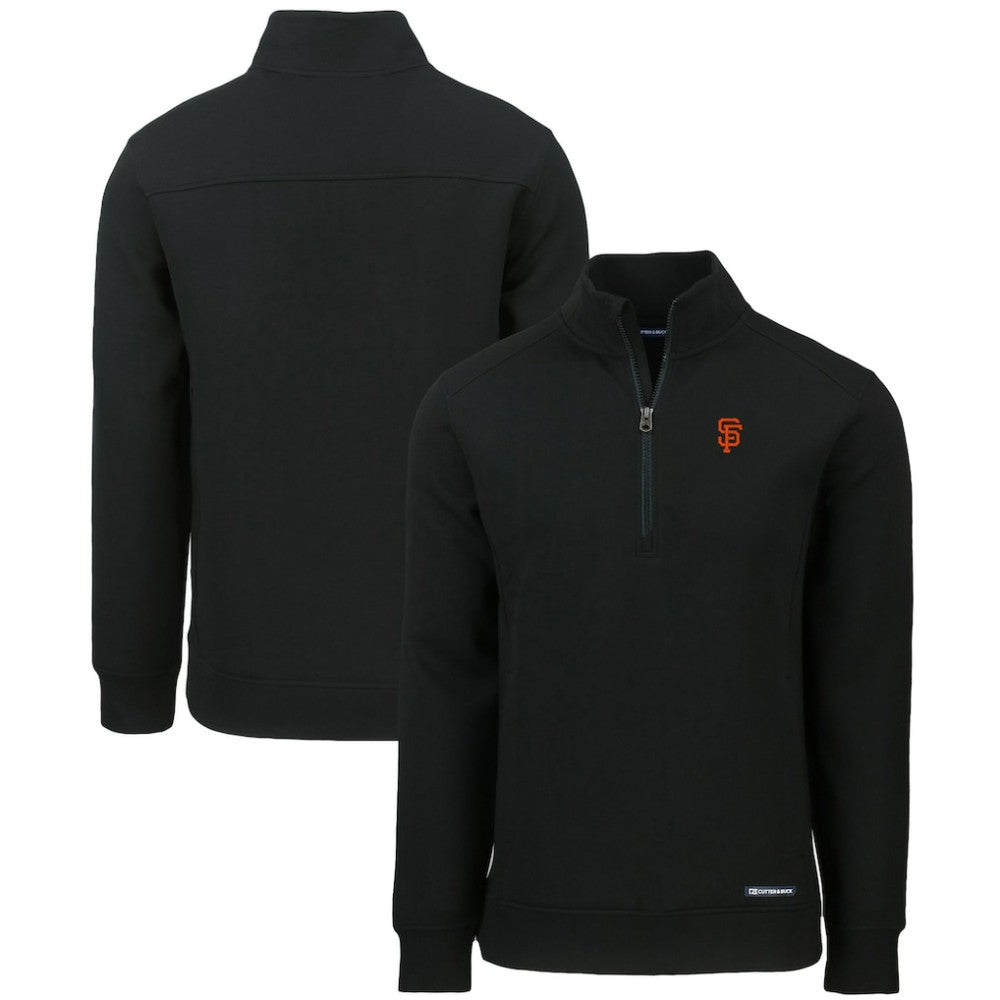 San Francisco Giants Cutter & Buck Roam Eco Recycled Quarter-Zip Pullover for sale