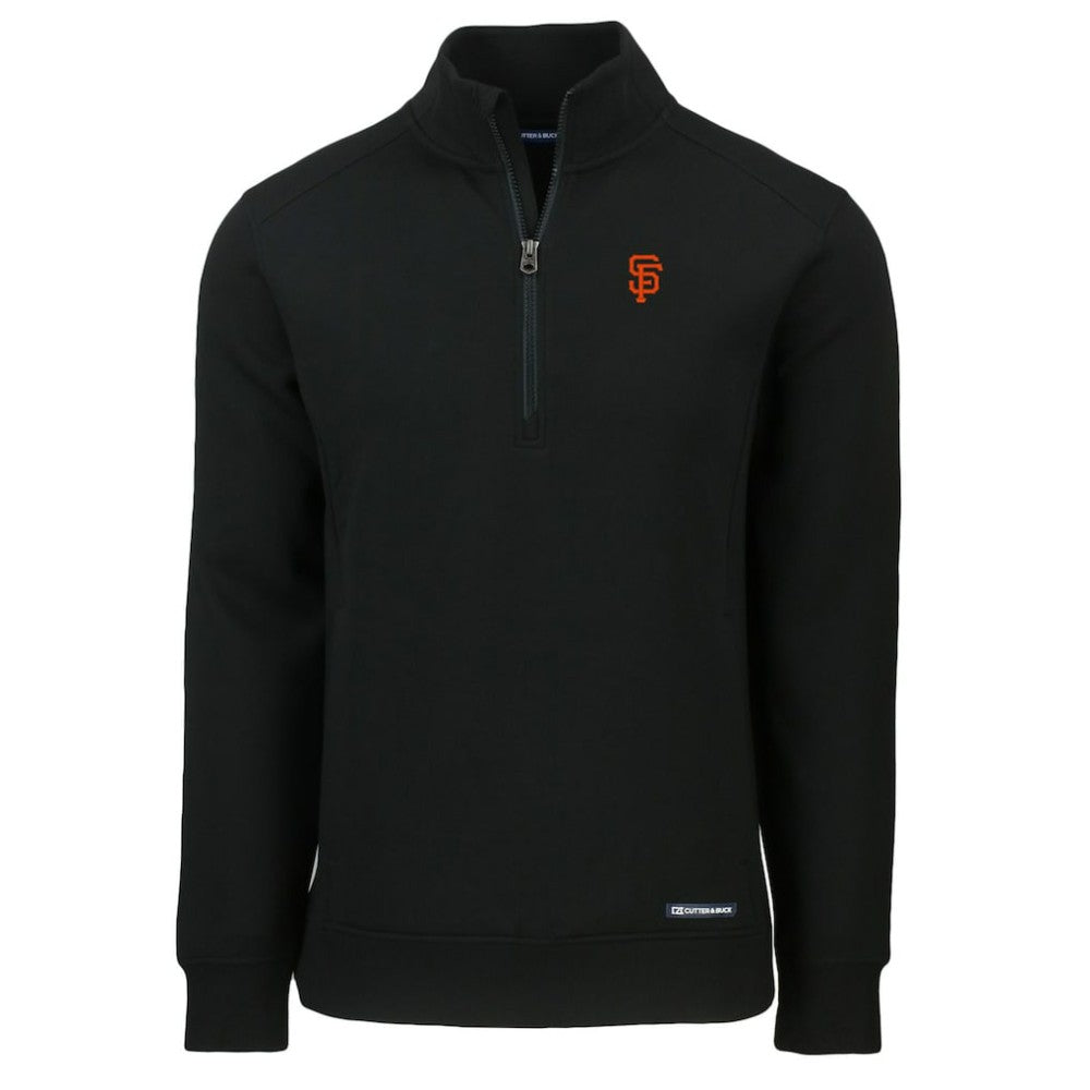 San Francisco Giants Cutter & Buck Roam Eco Recycled Quarter-Zip Pullover for sale