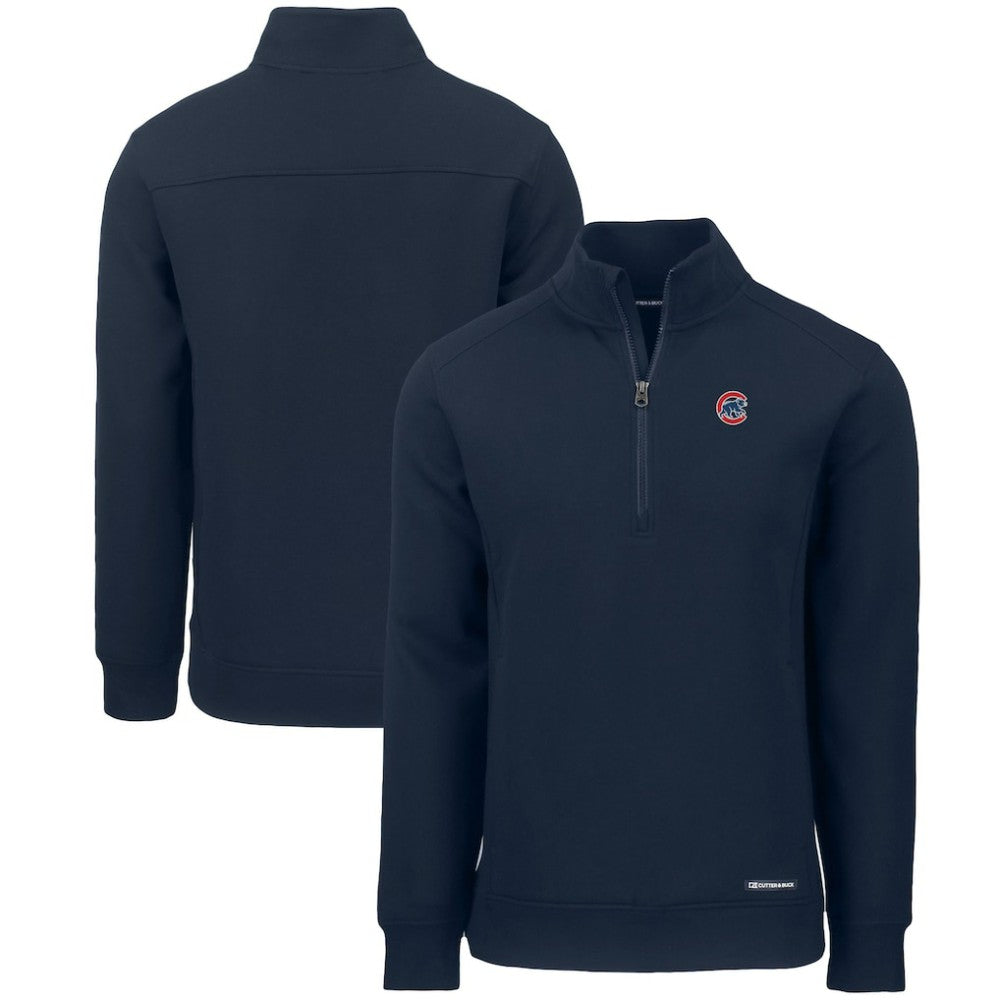 Chicago Cubs Cutter & Buck Roam Eco Recycled Quarter-Zip Pullover Near Me