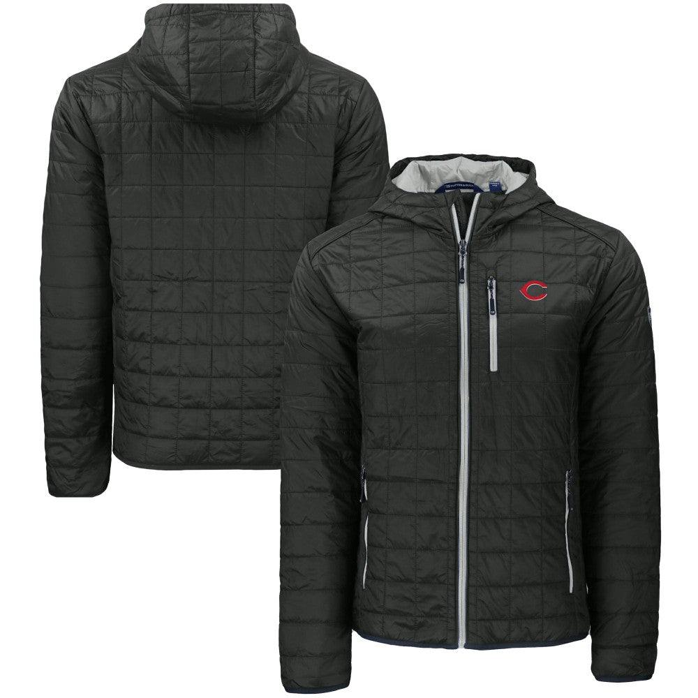 Cincinnati Reds Cutter & Buck Rainier Primaloft Eco Full-Zip Hooded Jacket Near Me