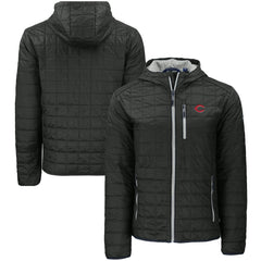 Cincinnati Reds Cutter & Buck Rainier Primaloft Eco Full-Zip Hooded Jacket Near Me