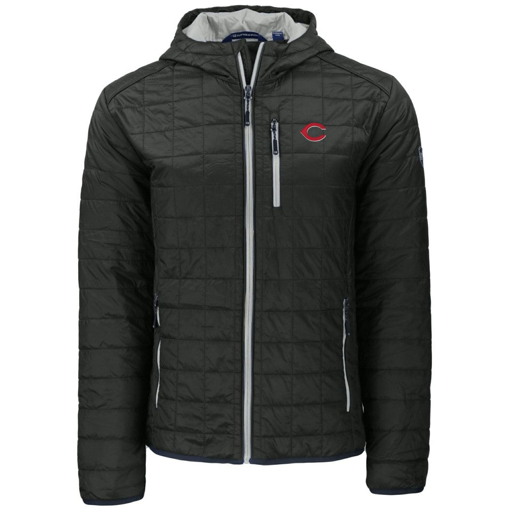 Cincinnati Reds Cutter & Buck Rainier Primaloft Eco Full-Zip Hooded Jacket Near Me