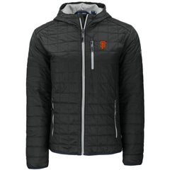San Francisco Giants Cutter & Buck Rainier Primaloft Eco Full-Zip Hooded Jacket Discount