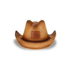 Tennessee Titans New Era Unisex Dutton Curved Brim Straw Hat - Brown - NFL