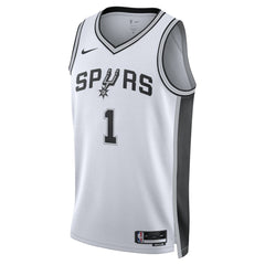 Nike Victor Wembanyama San Antonio Spurs Unisex Swingman Jersey Association Edition White