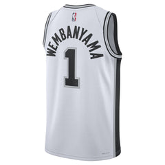 Nike Victor Wembanyama San Antonio Spurs Unisex Swingman Jersey Association Edition White
