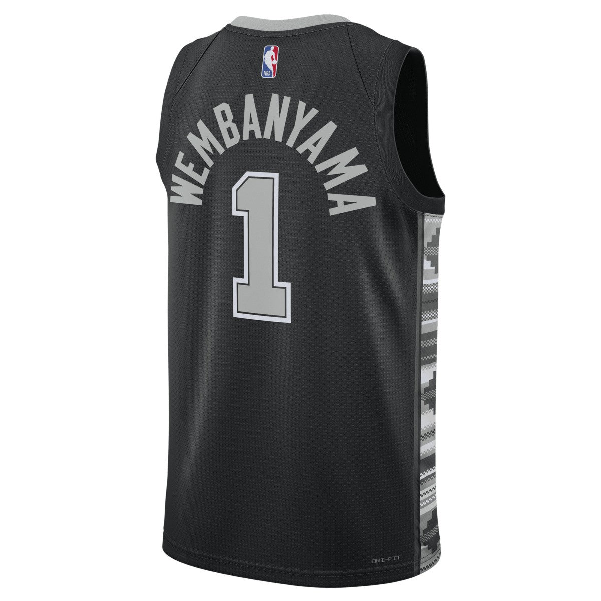 Victor Wembanyama San Antonio Spurs Jordan Brand Unisex Swingman Jersey Statement Edition Black