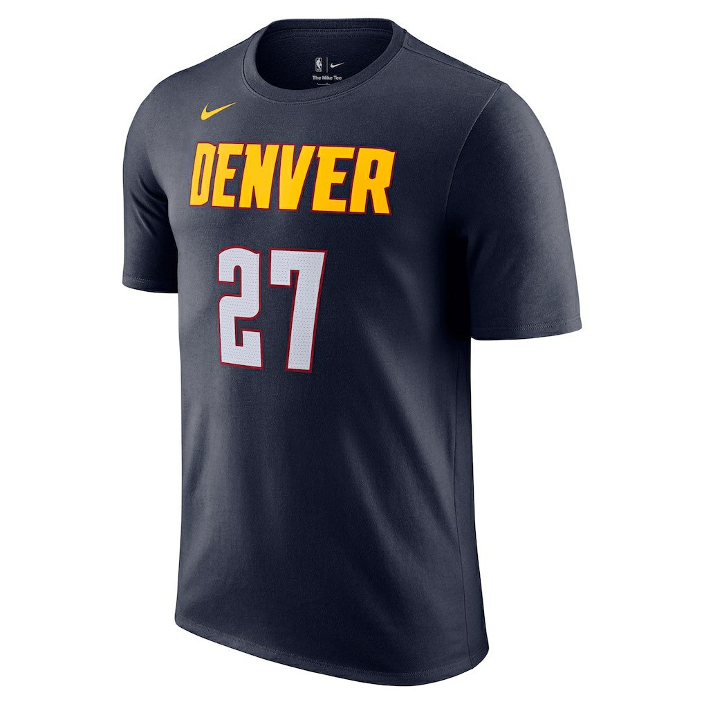 Nike Jamal Murray Denver Nuggets Icon Edition Name & Number T-Shirt Navy