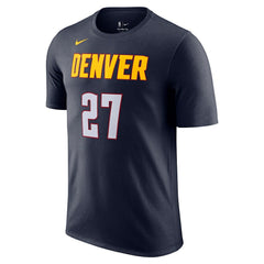 Nike Jamal Murray Denver Nuggets Icon Edition Name & Number T-Shirt Navy