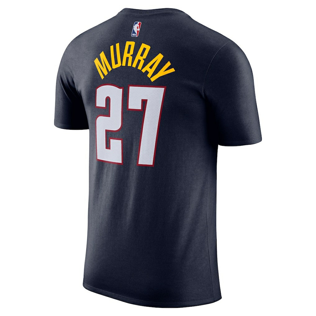 Nike Jamal Murray Denver Nuggets Icon Edition Name & Number T-Shirt Navy