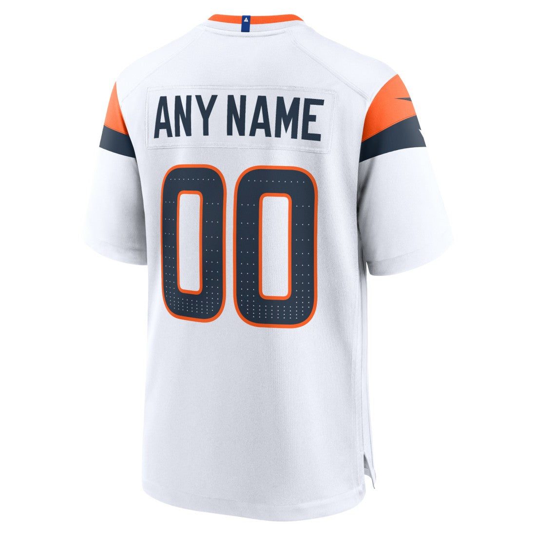 Denver Broncos Mile High Collection Custom Game Jersey - White - Nike