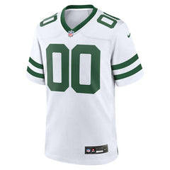 New York Jets Custom Game Jersey - Legacy White - Nike