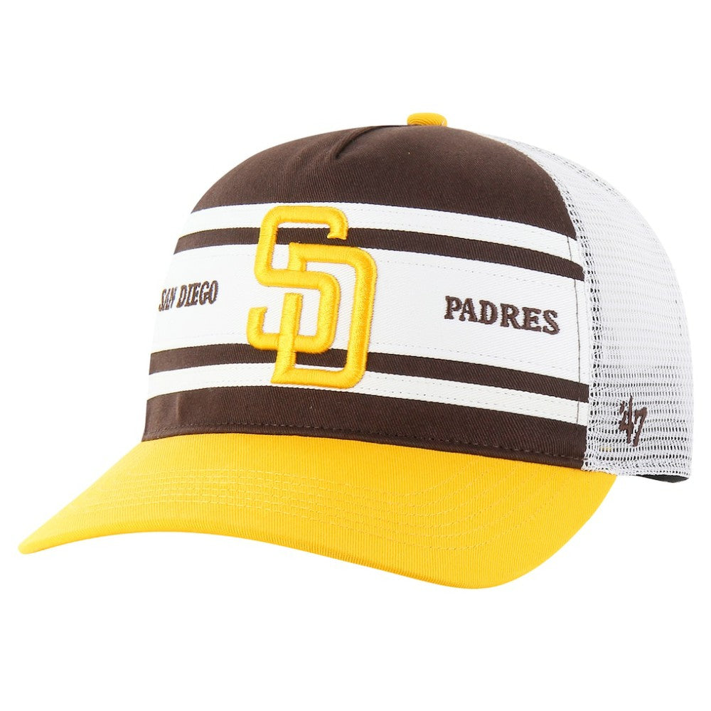 San Diego Padres '47 Gridiron Super Stripe Relaxed Trucker Hitch Adjustable Hat for sale