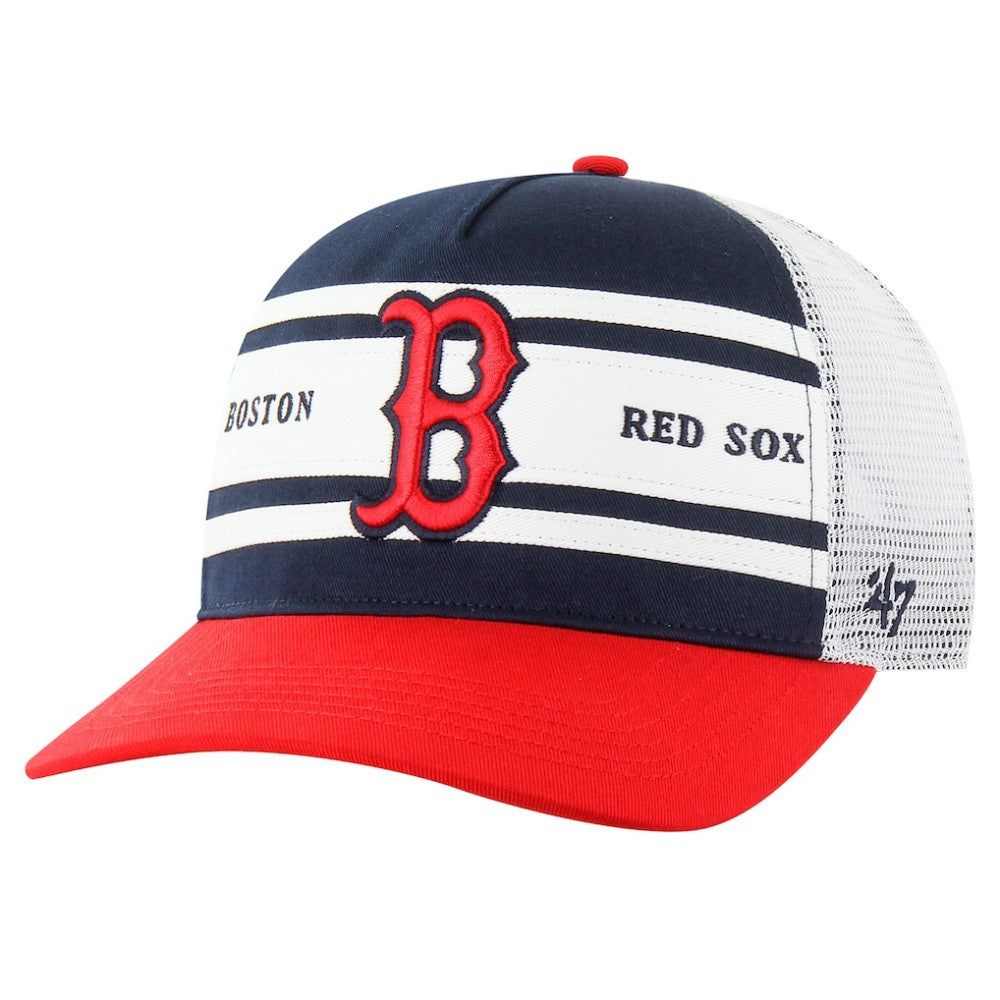 Boston Red Sox '47 Gridiron Super Stripe Relaxed Trucker Hitch Adjustable Hat Online