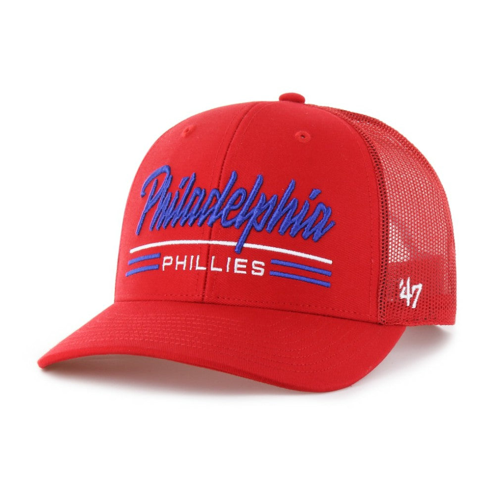Philadelphia Phillies '47 Garner Trucker Adjustable Hat Discount