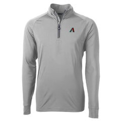 Arizona Diamondbacks Cutter & Buck Adapt Eco Knit Recycled Quarter-Zip Pullover Top Online