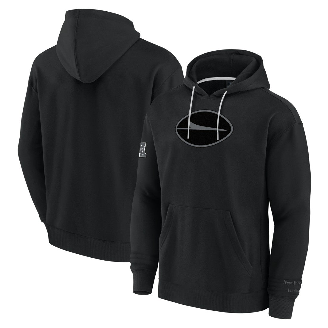 New York Jets Elements Pace Pullover Hoodie - Black - Fanatics
