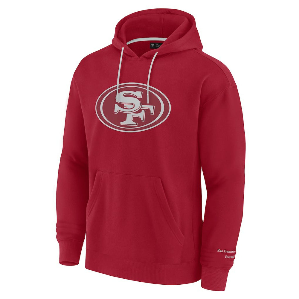 San Francisco 49ers Elements Pace Pullover Hoodie - Scarlet - Fanatics