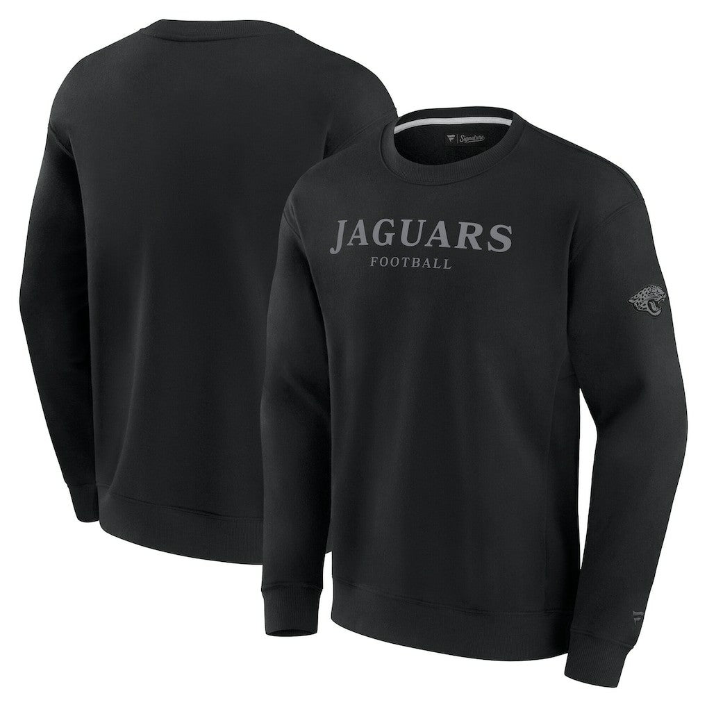 Jacksonville Jaguars Unisex Elements Unlimited Fleece Pullover Sweatshirt - Black - Fanatics