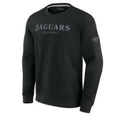 Jacksonville Jaguars Unisex Elements Unlimited Fleece Pullover Sweatshirt - Black - Fanatics