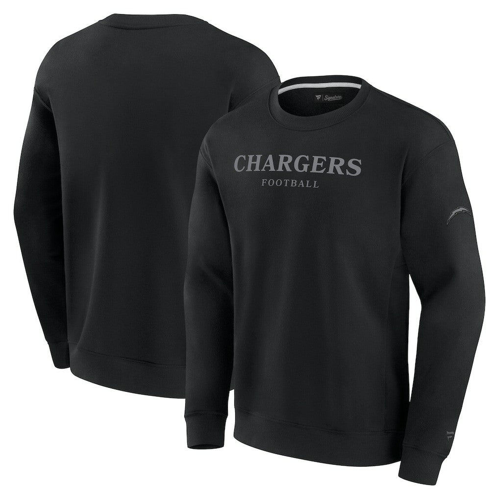 Los Angeles Chargers Unisex Elements Unlimited Fleece Pullover Sweatshirt - Black - Fanatics