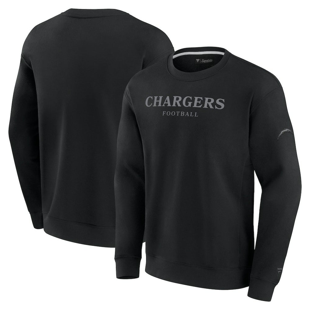 Los Angeles Chargers Unisex Elements Unlimited Fleece Pullover Sweatshirt - Black - Fanatics