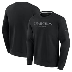 Los Angeles Chargers Unisex Elements Unlimited Fleece Pullover Sweatshirt - Black - Fanatics