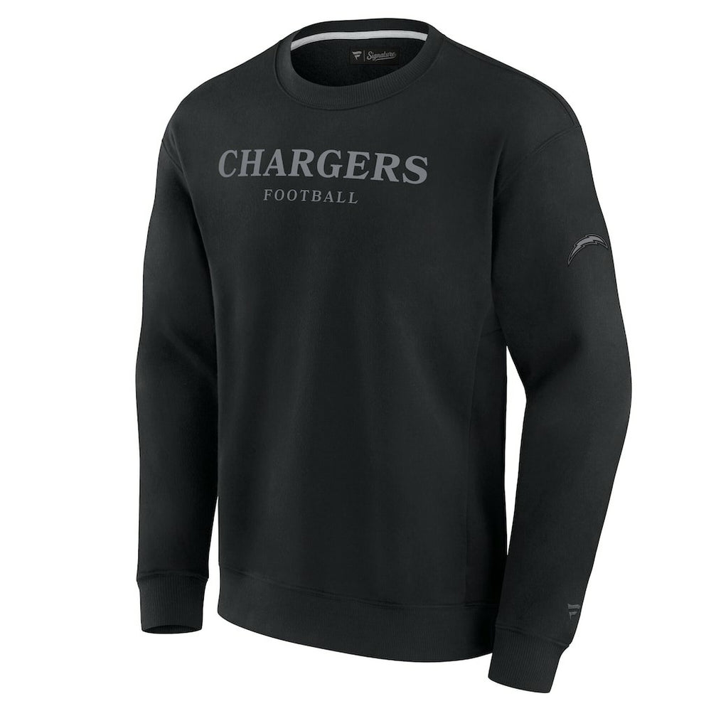 Los Angeles Chargers Unisex Elements Unlimited Fleece Pullover Sweatshirt - Black - Fanatics