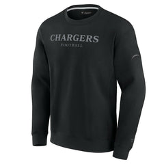 Los Angeles Chargers Unisex Elements Unlimited Fleece Pullover Sweatshirt - Black - Fanatics