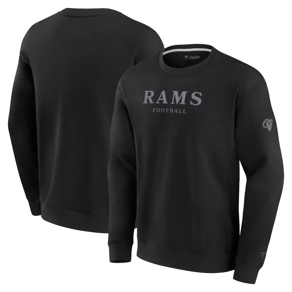 Los Angeles Rams Unisex Elements Unlimited Fleece Pullover Sweatshirt - Black - Fanatics