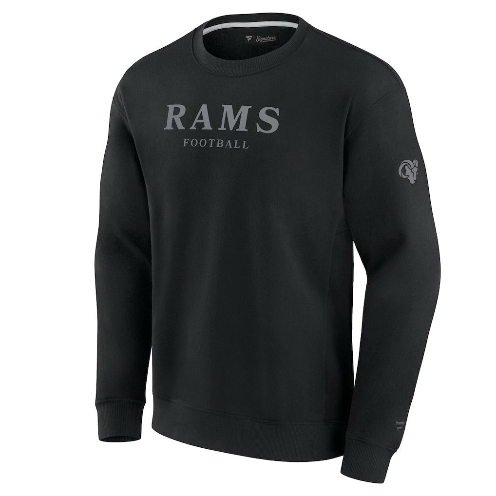 Los Angeles Rams Unisex Elements Unlimited Fleece Pullover Sweatshirt - Black - Fanatics