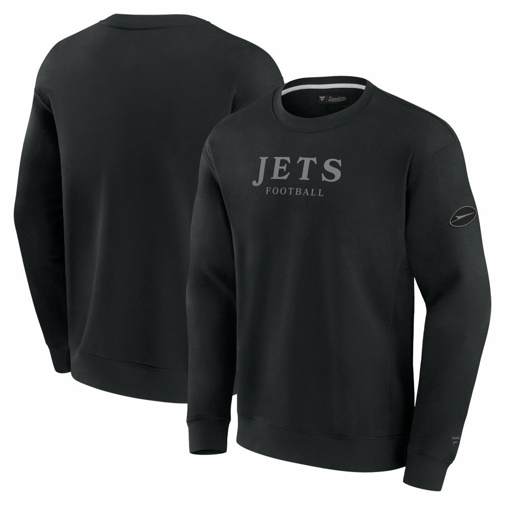 New York Jets Unisex Elements Unlimited Fleece Pullover Sweatshirt - Black - Fanatics