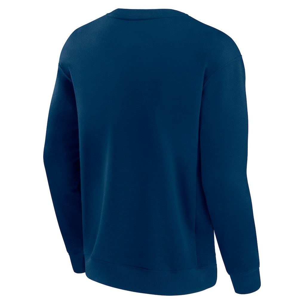 Chicago Bears Unisex Elements Unlimited Fleece Pullover Sweatshirt - Navy - Fanatics