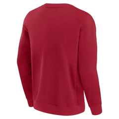 San Francisco 49ers Unisex Elements Unlimited Fleece Pullover Sweatshirt - Scarlet - Fanatics