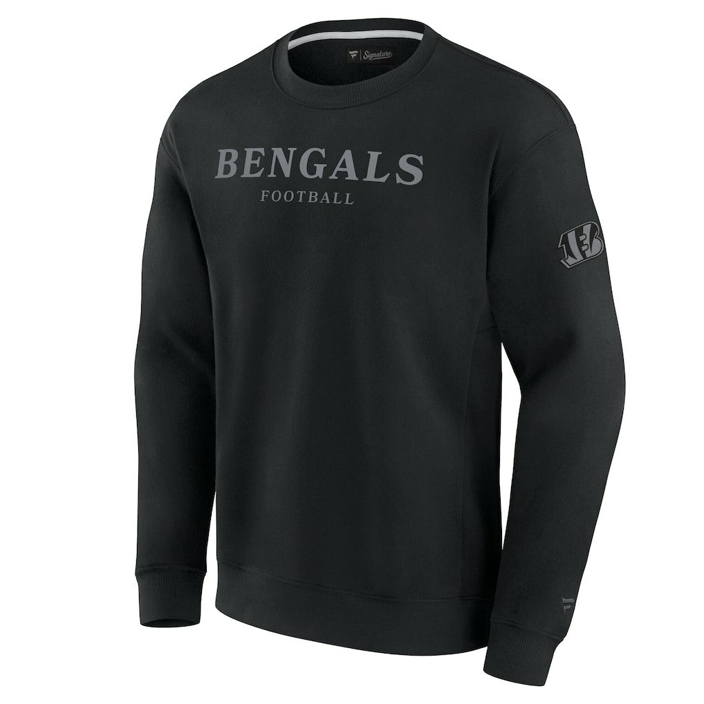 Cincinnati Bengals Unisex Elements Unlimited Fleece Pullover Sweatshirt - Black - Fanatics