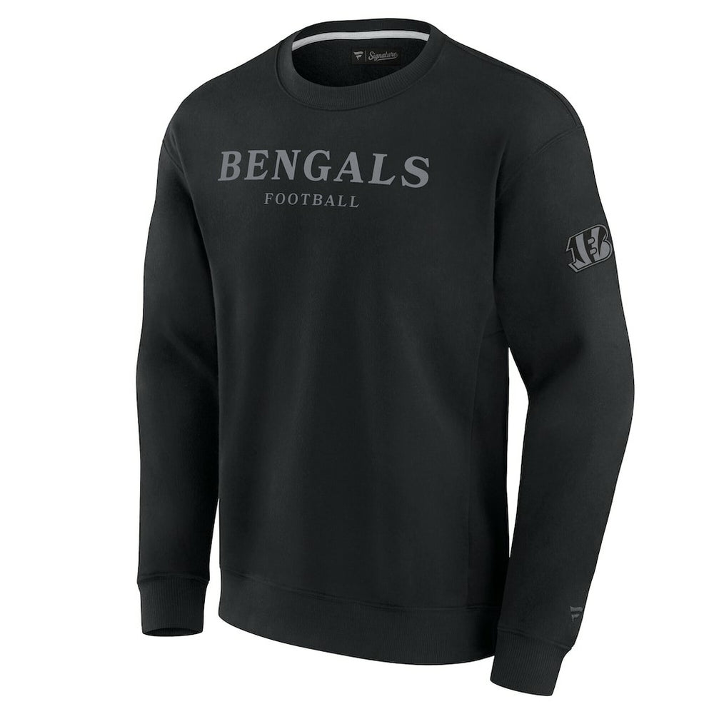 Cincinnati Bengals Unisex Elements Unlimited Fleece Pullover Sweatshirt - Black - Fanatics