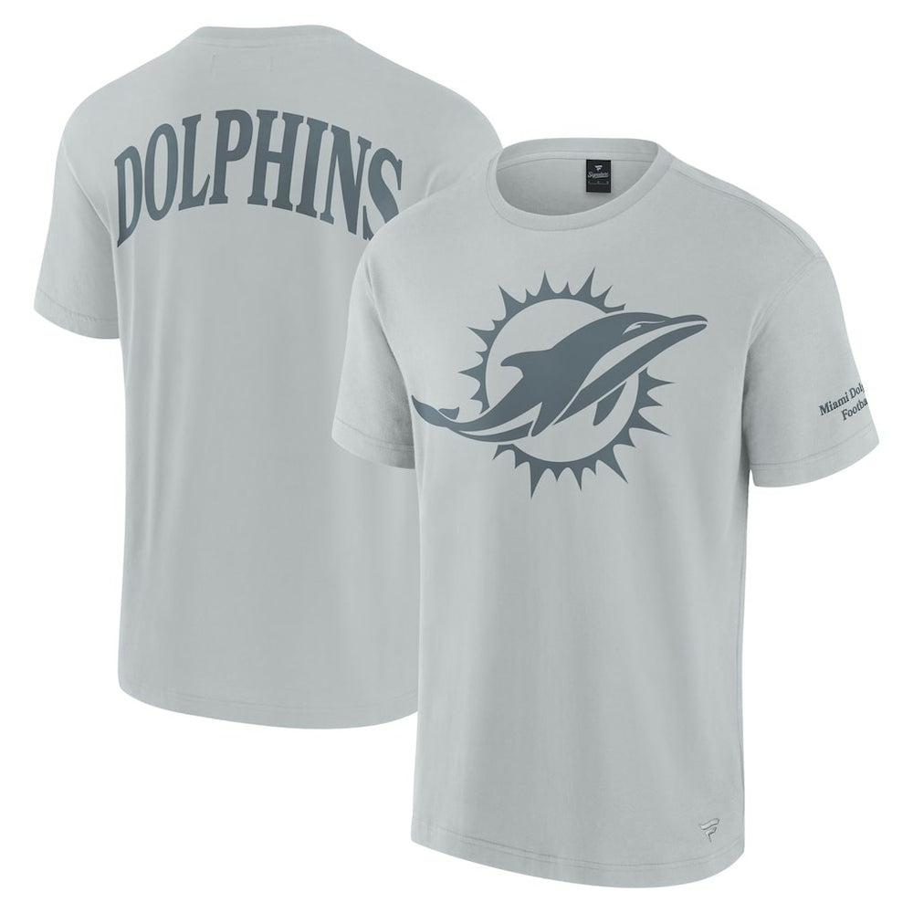 Miami Dolphins Unisex Elements Iconic T-Shirt - Gray - Fanatics