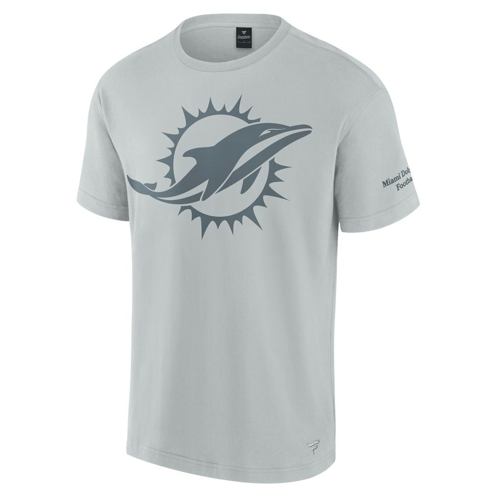 Miami Dolphins Unisex Elements Iconic T-Shirt - Gray - Fanatics