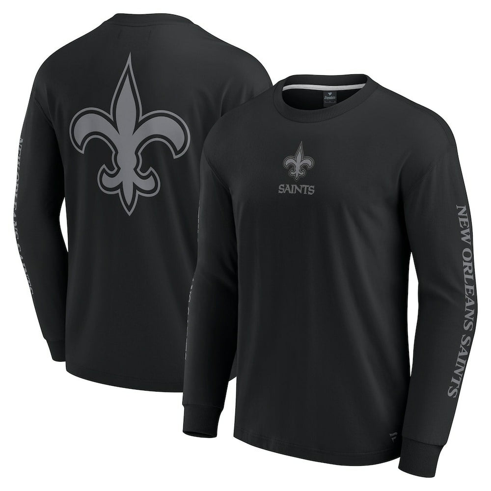 New Orleans Saints Unisex Elements Strive Long Sleeve T-Shirt - Black - Fanatics