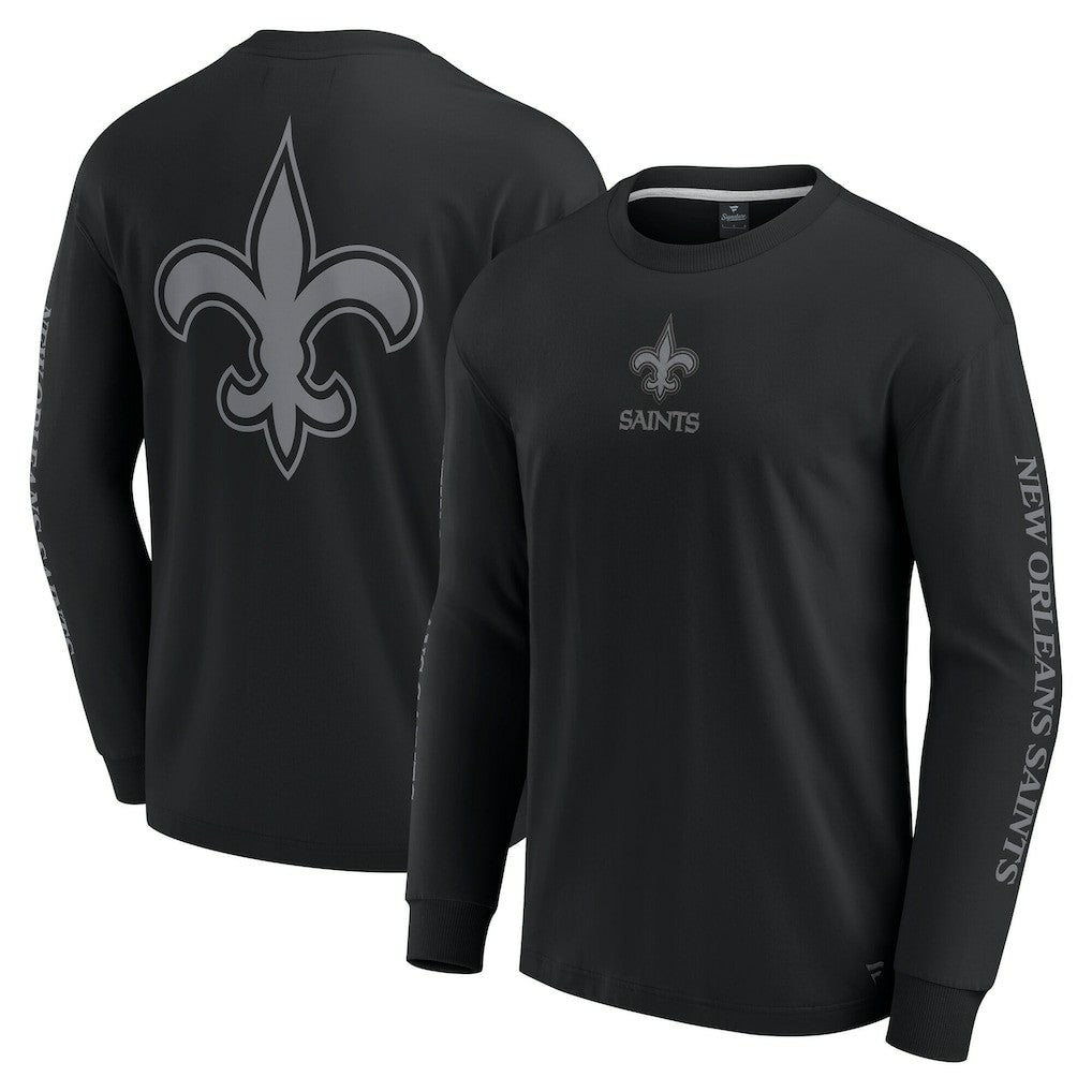 New Orleans Saints Unisex Elements Strive Long Sleeve T-Shirt - Black - Fanatics