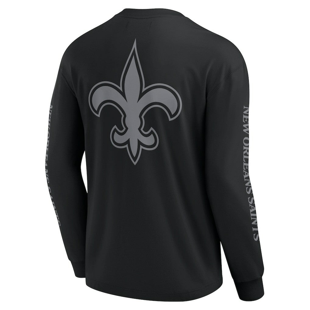 New Orleans Saints Unisex Elements Strive Long Sleeve T-Shirt - Black - Fanatics