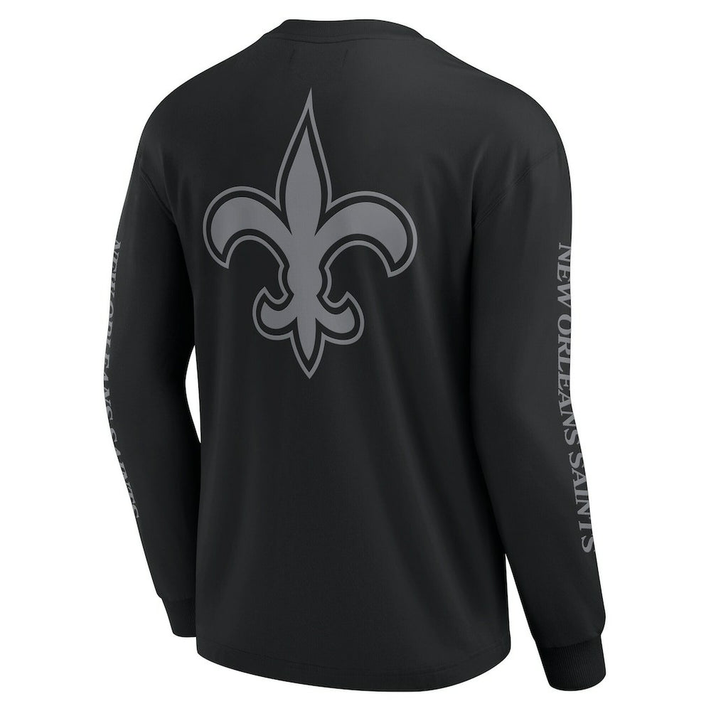 New Orleans Saints Unisex Elements Strive Long Sleeve T-Shirt - Black - Fanatics