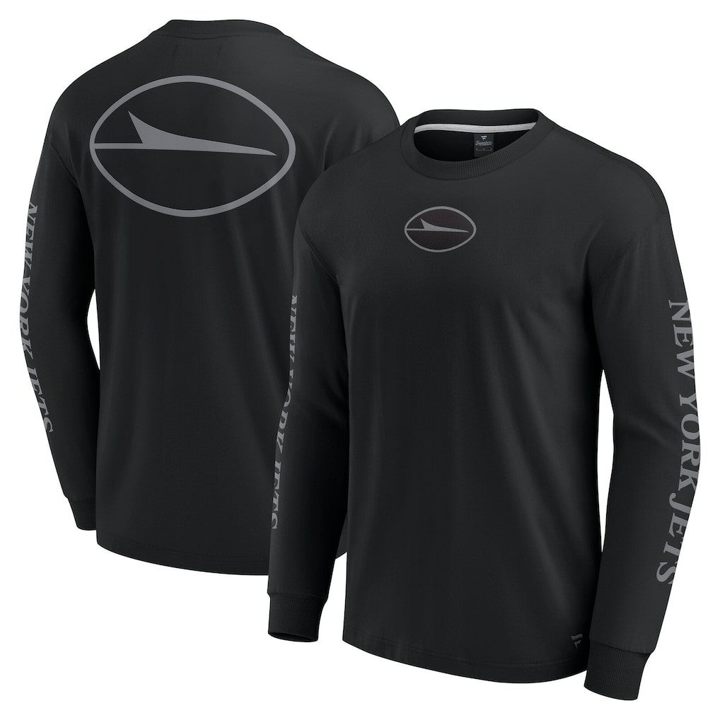 New York Jets Unisex Elements Strive Long Sleeve T-Shirt - Black - Fanatics